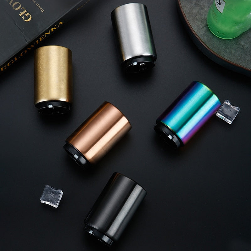 Ouvre-bouteille automatique magnétique en acier inoxydable Gadgets de cuisine fournitures de Bar