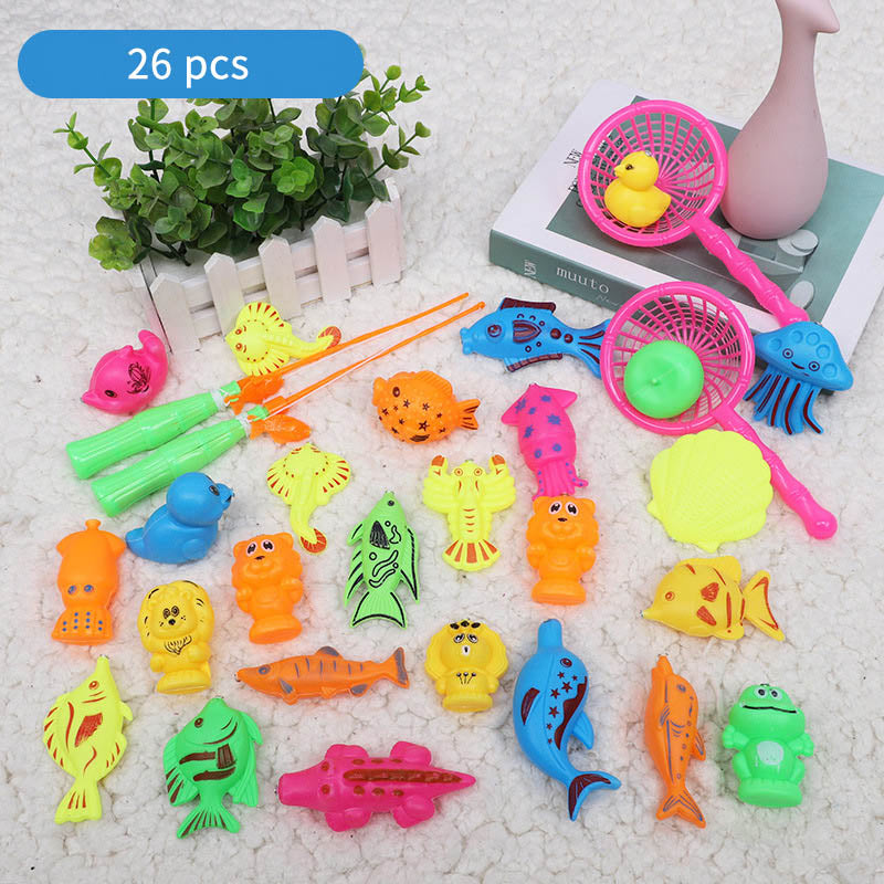 Jouet de pêche magnétique pour enfants, piscine gonflable, jeu interactif Parent-enfant