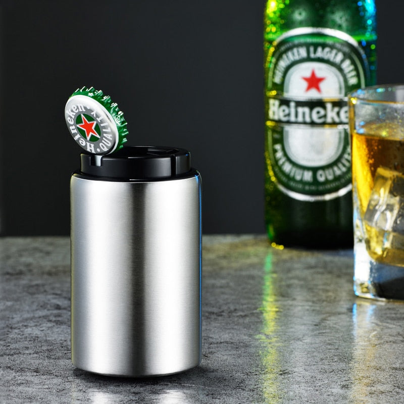 Ouvre-bouteille automatique magnétique en acier inoxydable Gadgets de cuisine fournitures de Bar