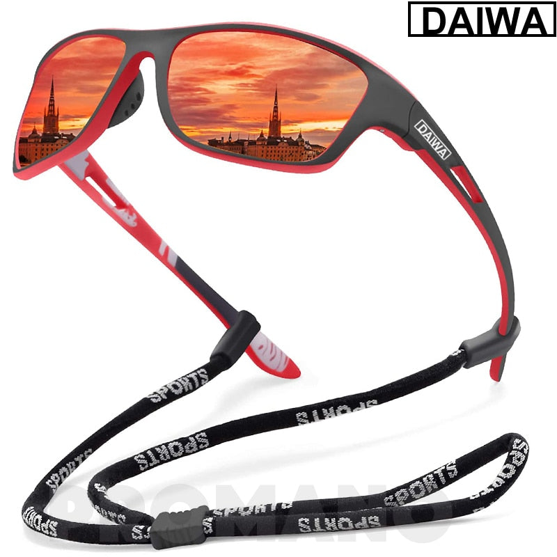 Dalwa Lunettes de Soleil Polarisées UV400 pour Homme, Verres classiques pour Conduite et Randonnée