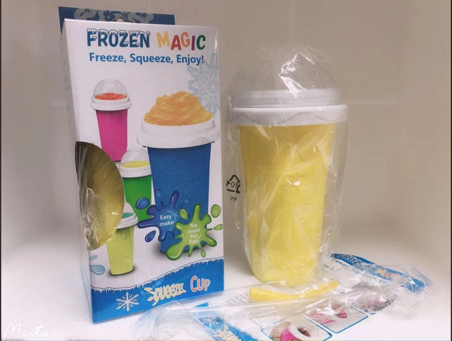 Tasse de Slushy surgelée rapide de Smoothie fabricant de crème glacée tasse de refroidissement rapide bouteille de Milkshake