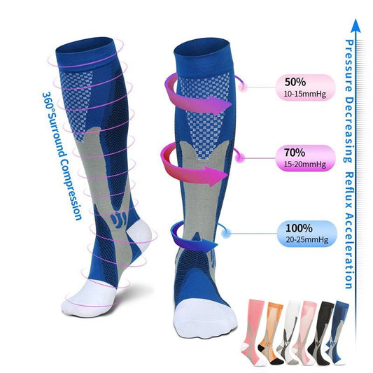 Compression socks for medical varicose veins